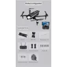 JJRC X15 Dragonfly - GPS - WiFi - FPV - 6K HD-kamera - Borstlös - RTF
