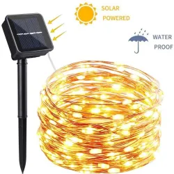 Luces & IluminaciónDecoraciones de Navidad - Solar String - Fairy Lights - impermeable