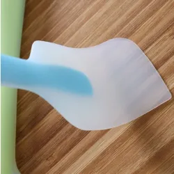Backwerkzeug - Transparent - Silica Gel - Cake Scraper