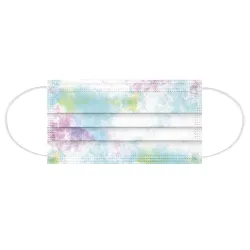 Maschera di bocca / viso - 3-strato - usa e getta - tie-dye pattern - 10 - 20 - 30 - 50 - 60 - 70 pezzi