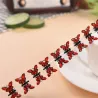 Kleine kristallen vlinders - haarspeldjes - 12 stuksHaarspelden