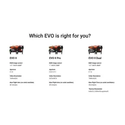 EVO II PRO - Dual GPS - 9KM - FPV - 8K HD-kamera - 40min lentoaika