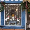 Décoration de Noël - stickers de fenêtre