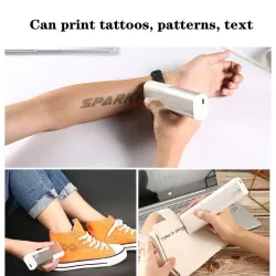 ImpresorasImpresora de mano de inyección de tinta - portátil - inteligente - para ropa / papel / piel