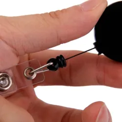 Retractable keychain - för ID-kort / Badge innehavare