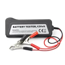 12V bil batteri testare - LED lampor display