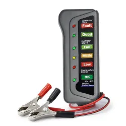 12V bil batteri testare - LED lampor display