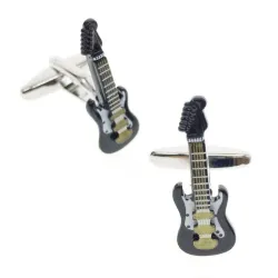 Musical instruments - brass cufflinks