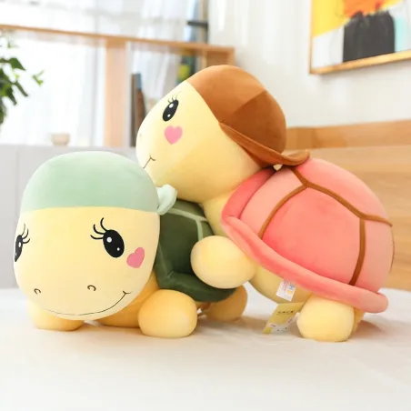 Sköldpadda med en hatt - plush leksak - 25cm - 35cm - 45cm - 60cm