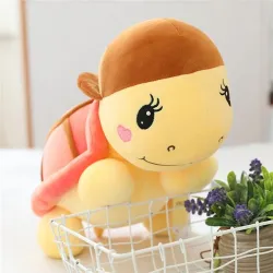 Turtle with hat - plush toy - 25cm - 35cm - 45cm - 60cm