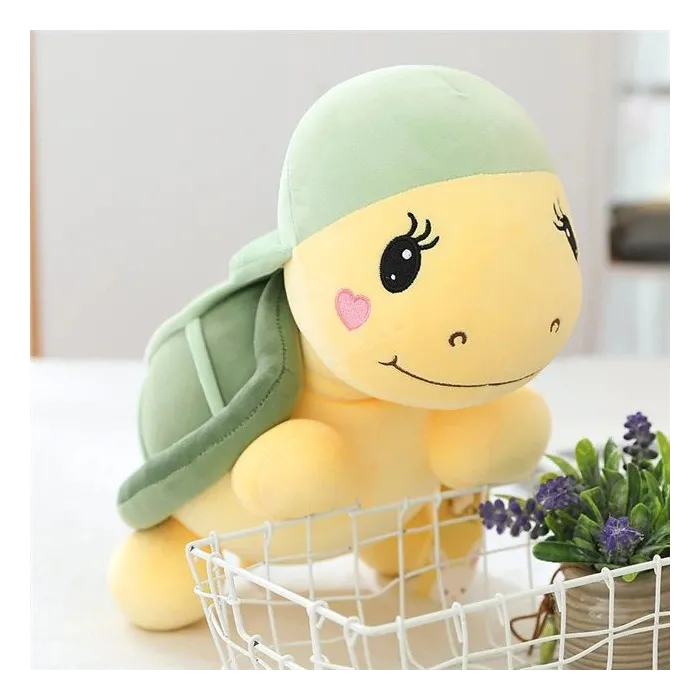 Turtle with hat - plush toy - 25cm - 35cm - 45cm - 60cm