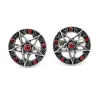 Antika cufflinks - pentagram & kristaller