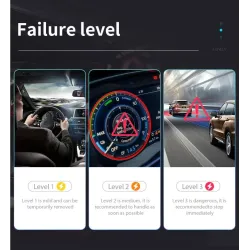 DiagnósticoAD10 - OBD2 - ELM327 - escáner de coche de diagnóstico - lector de código - Bluetooth - iOS - Android - pantalla d...