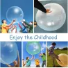 Transparente Blasenkugel - aufblasbare - reißfest