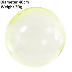 Boule à bulle transparente - gonflable - résistant à la déchirure