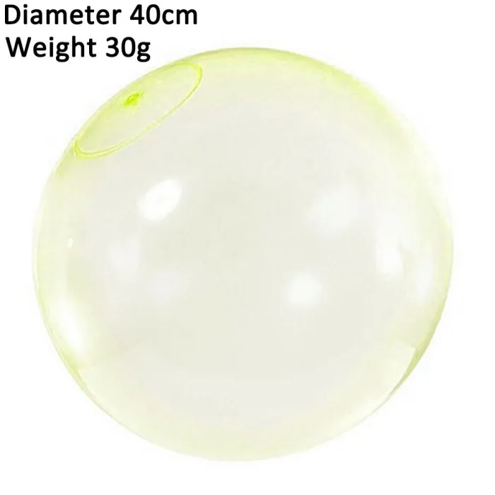 Boule à bulle transparente - gonflable - résistant à la déchirure