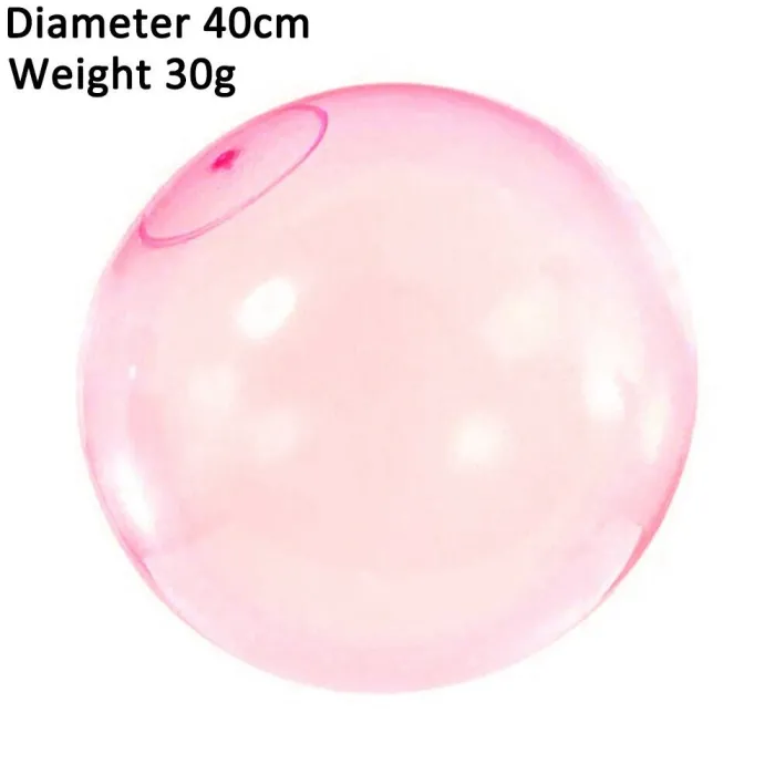 Boule à bulle transparente - gonflable - résistant à la déchirure