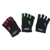 Sporthandskar - non-slip - halv finger - med skorpionsmönster - unisex