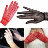 GuantesGuantes Fishnet - encaje fino de nylon - UV-proof