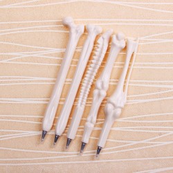 Bone shaped ballpoint pens - 5 pieces