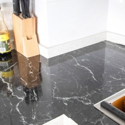 Autocolante de móveis de cozinha moderna - fita auto-adesiva - impermeável - à prova de óleo - padrão de mármore