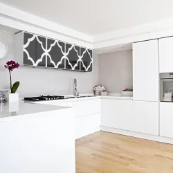 Pegatinas de pared3D espejo acrílico moderno - pegatina de pared