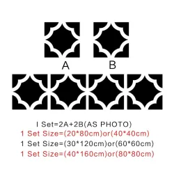 Pegatinas de pared3D espejo acrílico moderno - pegatina de pared