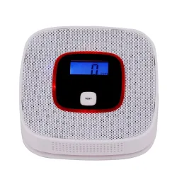 LCD - kolmonoxidgaslarm - förgiftning / röktestare - detektor - sensor - monitor