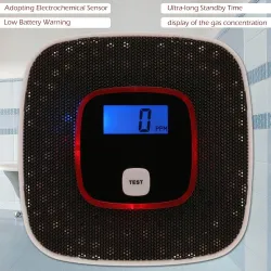 LCD - Kohlenmonoxid-Gasmelder - Vergiftung / Rauchprüfer - Detektor - Sensor - Monitor