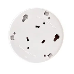 Rök / kolmonoxiddetektor - med ljudvarning / siffror display - batteridrivna