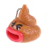 Rolig squishy poop - pop out tunga - keychain