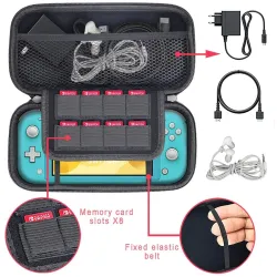 Switch Lite - skyddande väska - hård väska