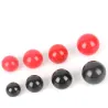Cobre preto vermelho - Botão de alavanca de bola - 2pcs