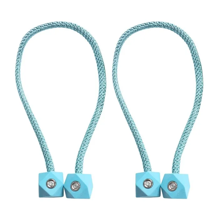 Magnético Bola - Cortina simples Tie Rope - 2pcs