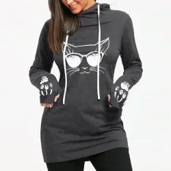 Hoodies & JerséisHarajuku Cat - Hoodies impresos