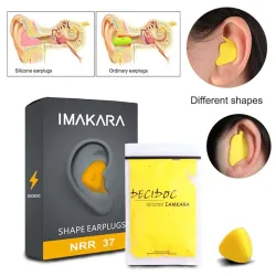 Moldável em forma - Redução de ruído - Earplugs - 60Pcs