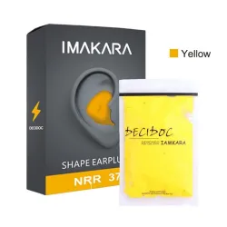 Moldable Shaped bullerreducering - öronproppar - 60Pcs