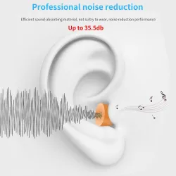 DormidoSoft - Esponja Earplugs - 30/60 pares