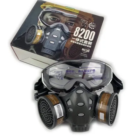 Full Face Gas Mask - Glasögon - Säkerhet - Anti-Dust - Filter Respirator