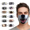 Mascarillas bucalesMascara de cara animal - Anti-polvo - Reutilizable