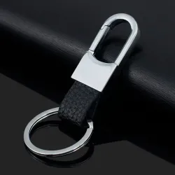 Custom Lettering - Keyring - Grå