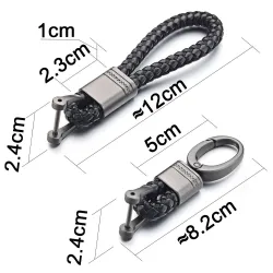 Leather Rope - Car - KeyChainBreloczki Do Kluczy