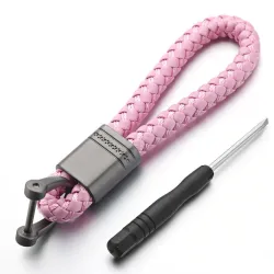 Rope de couro - carro - Chaveiro