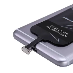 Trådlös laddningsmottagare - Micro USB / Typ C Adapter iPhone 5S/SE/6/6S