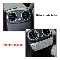Rear Vent Cover - Trim Sticker - Benz W205 - W213 - E200