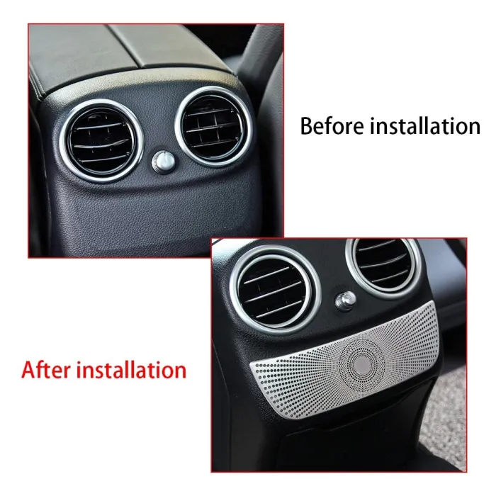 Lüftungsabdeckung hinten - Trim Sticker - Benz W205 - W213 - E200