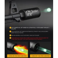 Paintball - Airsoft - Tracer Lighter - 14m m