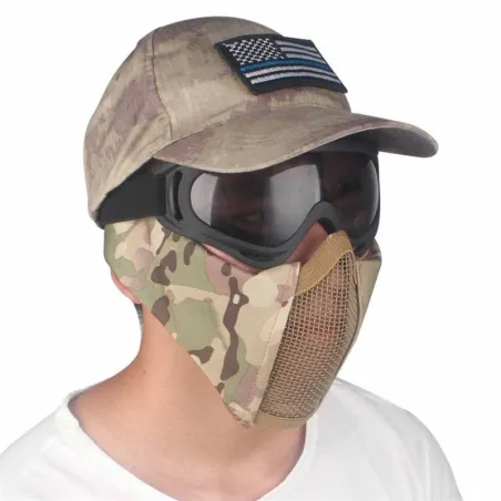 Airsoft Paintball Nylon Ear - Skydd - Portabel