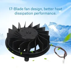 Cooling Fan - 17 Blades - Remplacement - Sony Playstation 3