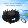 Cooling Fan - 17 Blades - Remplacement - Sony Playstation 3